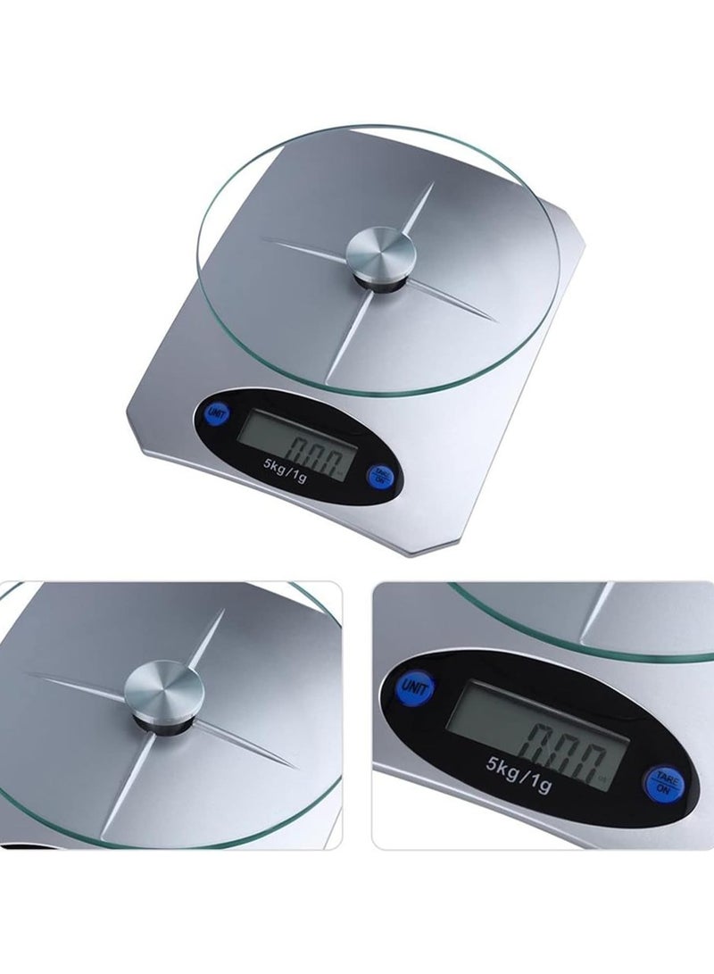 co arma 5kg Electronic Weight Scale Accurate Kitchen Scales Electronic Weight with LCD Display - Image 2
