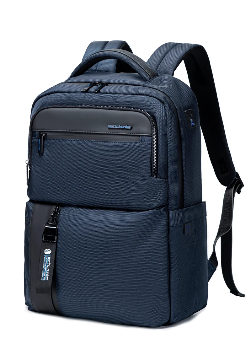 ARCTIC HUNTER Premium Daypack Water Repellant Scratch Resistant with Multi Compartmented Office School Backpack for Unisex B00477 Blue