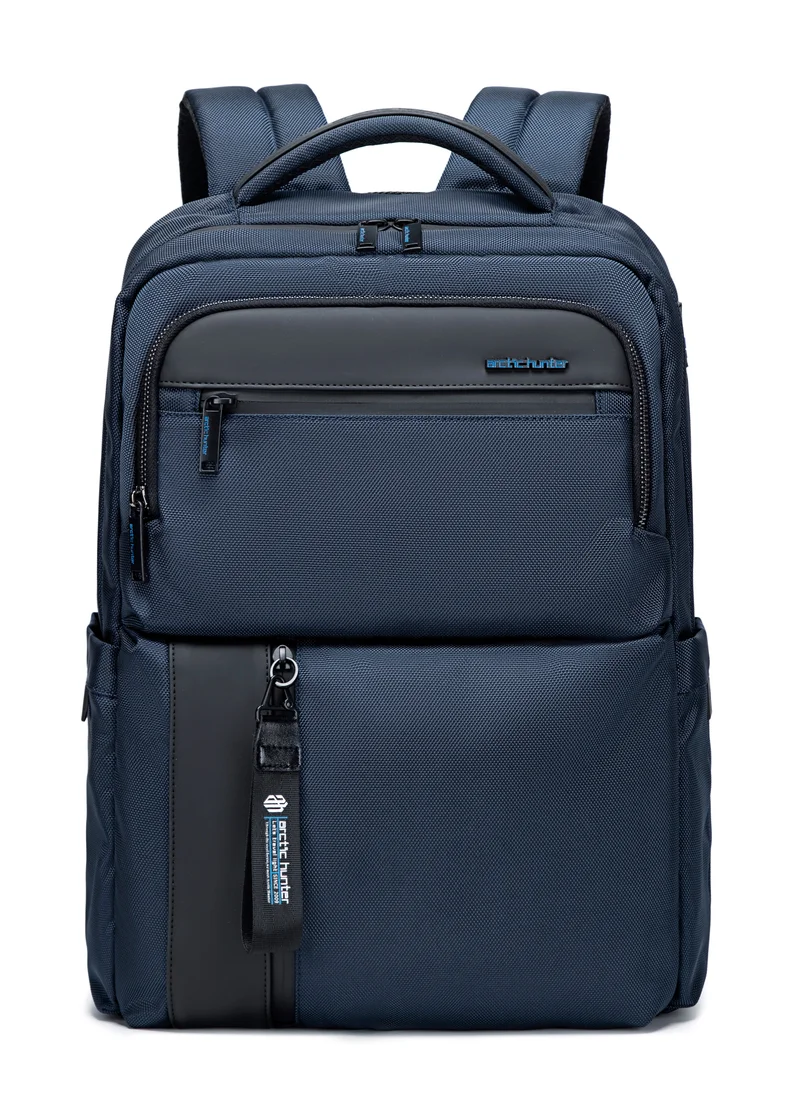 ARCTIC HUNTER Premium Daypack Water Repellant Scratch Resistant with Multi Compartmented Office School Backpack for Unisex B00477 Blue