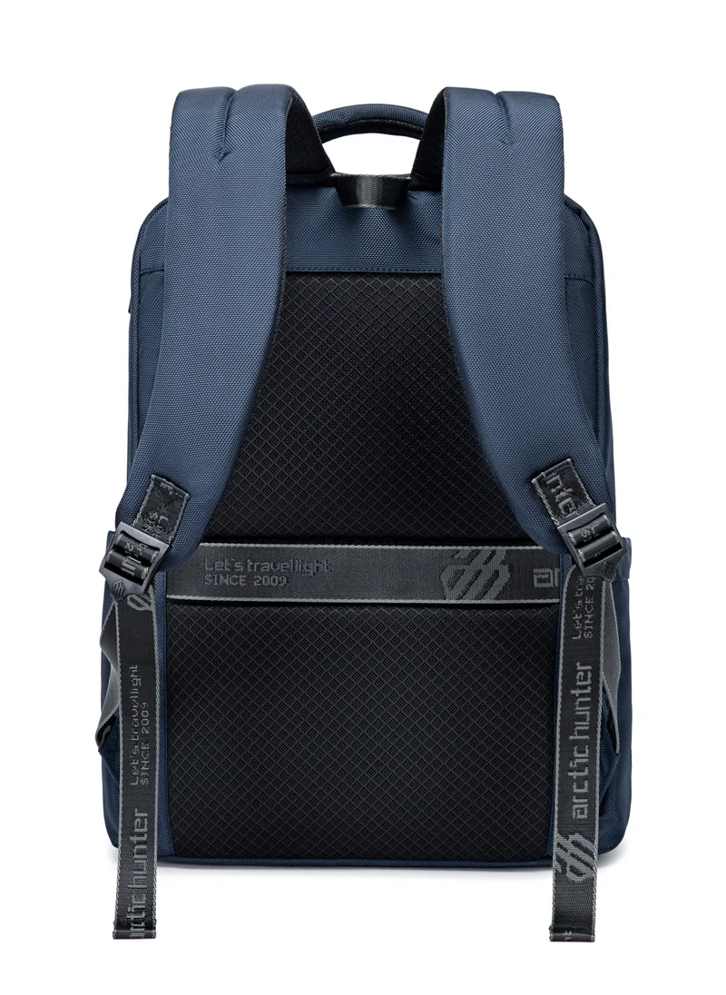 ARCTIC HUNTER Premium Daypack Water Repellant Scratch Resistant with Multi Compartmented Office School Backpack for Unisex B00477 Blue