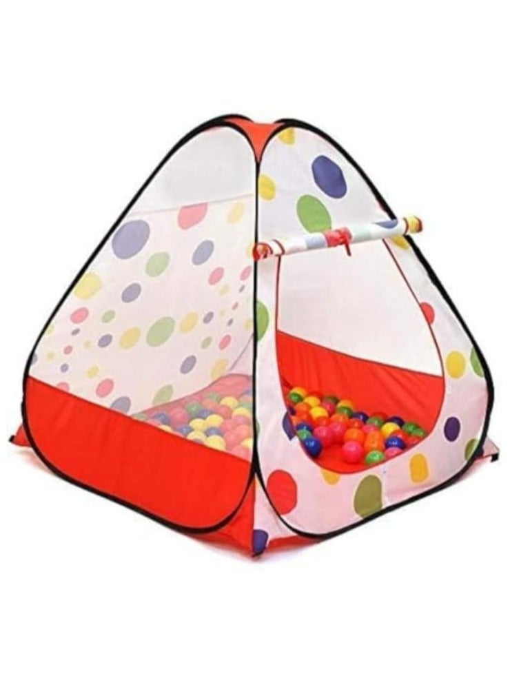 TechPlus Tech Plus Kids Play Tent Pop Up House Tent Outdoor Indoor Kids Beach Tent, Kids Tent, Playhouse with Zipper Storage Bag for Boys Girls