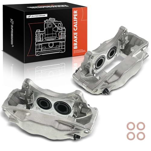 A-Premium Disc Brake Caliper Assembly Compatible with Select Subaru Models - Impreza 2004 2005 2006 2007 2.5L Sedan - Front Driver and Passenger Side - Image 1