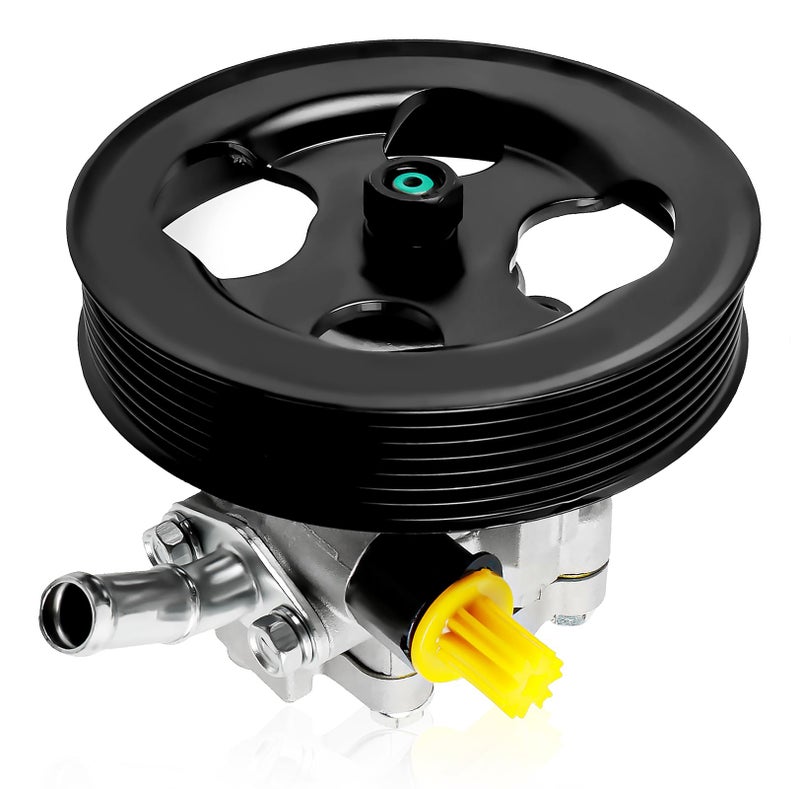 Autodevil 215366 Power Steering Pump with Pulley Fit for 20042010 INFINITI QX56 20082010 Nissan Pathfinder 20042010 TITAN 20052009 Armada 2004 Pathfinder Armada Replacement for 215366