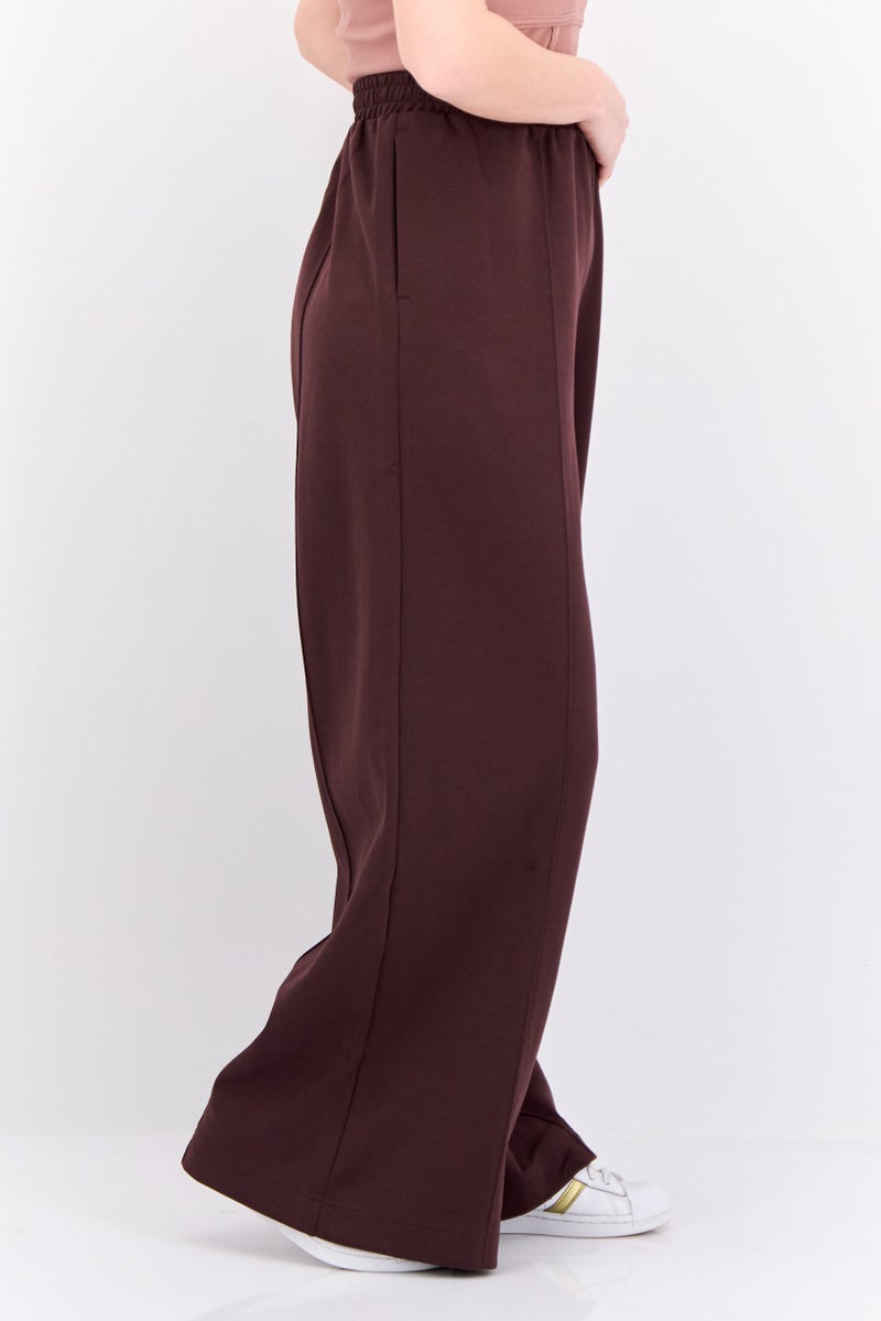 adidas Originals Women Sportswear Fit Training Sweatpants, Brown - Image 3