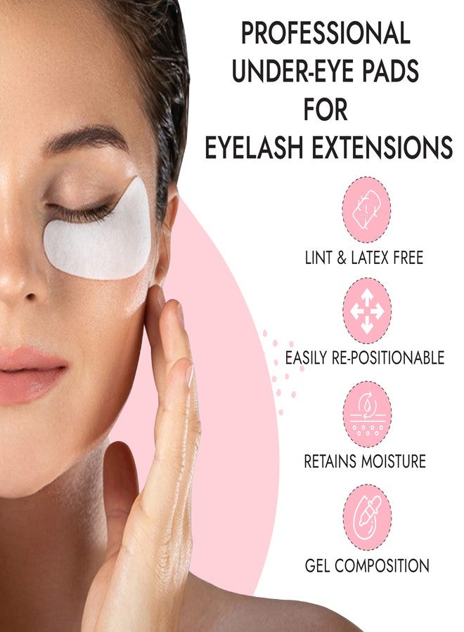 3D Beauty Biogel Eye Pads For Eyelash Extension, Under Eye Pads Eyelash Extension Supplies - 15 Sheets (30 Pairs) - Image 2