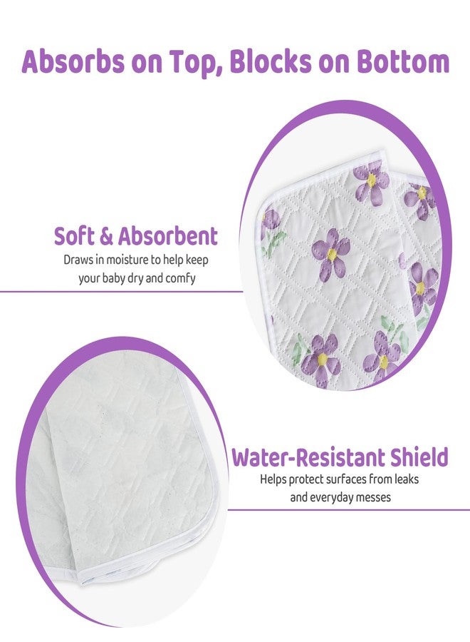 Bnditeu Diaper Changing Pads for Baby, Portable Change Mat, 3Layers Waterproof Change Pad Foldable Absorbent Mats for Women, Reusable Incontinence Underpads for Patient 20''x27.5'' - Image 5
