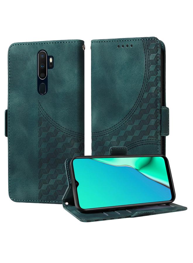 اس-توب جراب لهاتف OPPO A11 / X A11 جراب هاتف جلدي منقوش عليه نجمة معينة - Image 1