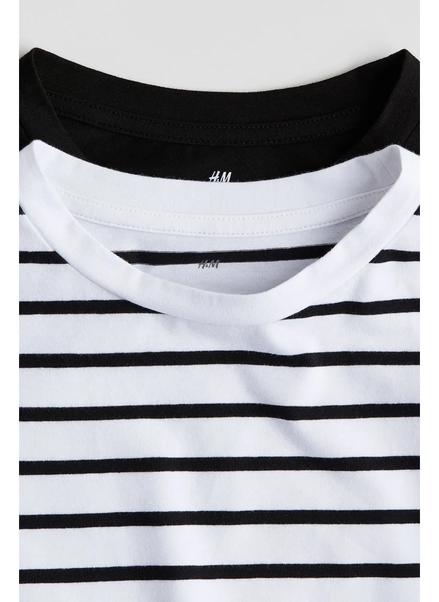 H&M 2-Pack Jersey Tops