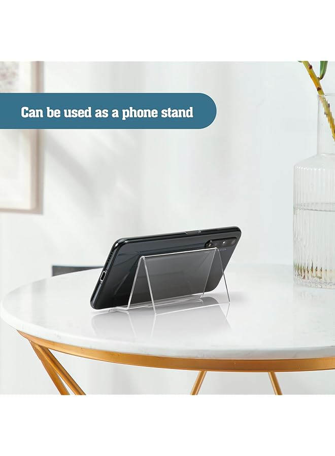 X spring Office Chair Wheels 5 Pieces Black Replacement Office Chair Wheels Stopper Office Chair Swivel Caster Wheels 2 Inch High Profile Stool Bell Glides With Separate Self Adhesive Pads - Image 4