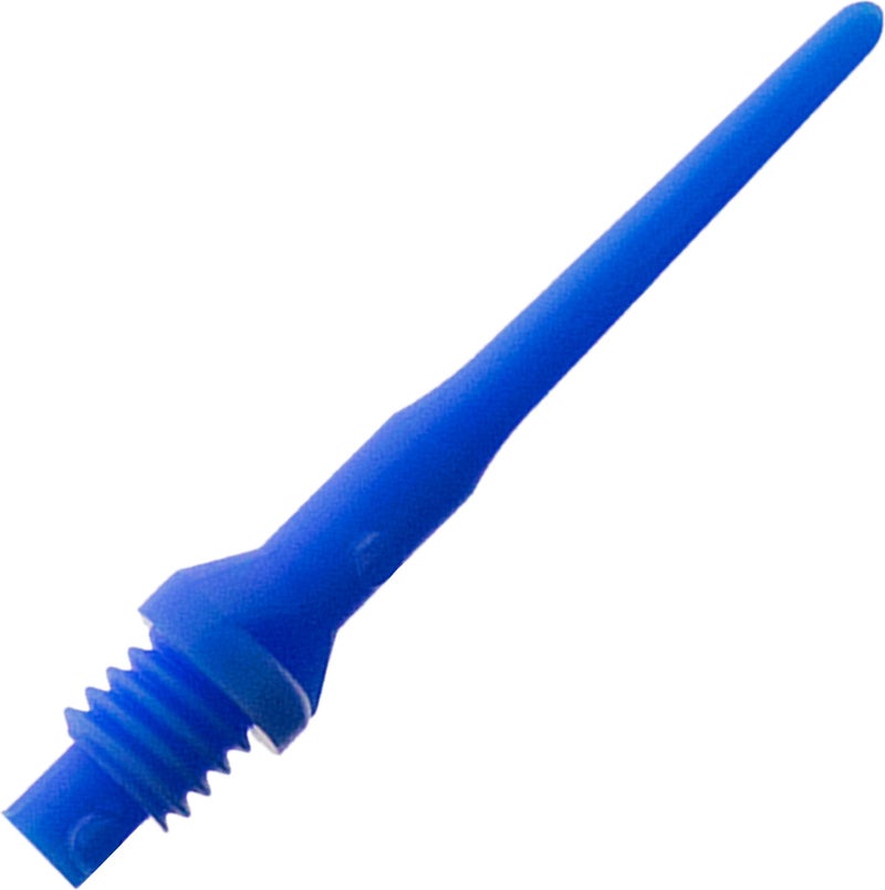 Viper by GLD Products Dart Accessory: Tufflex II 2BA Thread Soft Tip Dart Points, Blue, 100 Pack - Image 2