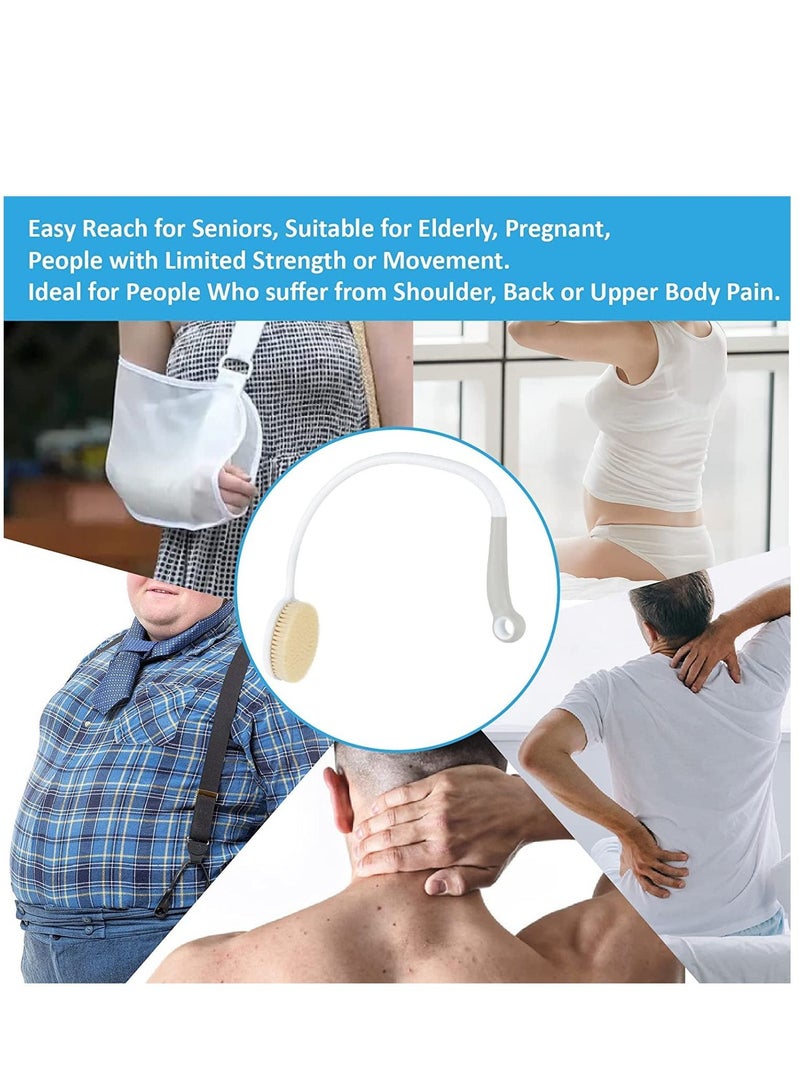 Excefore Curved Handle Bath Brush for Shower - Image 2