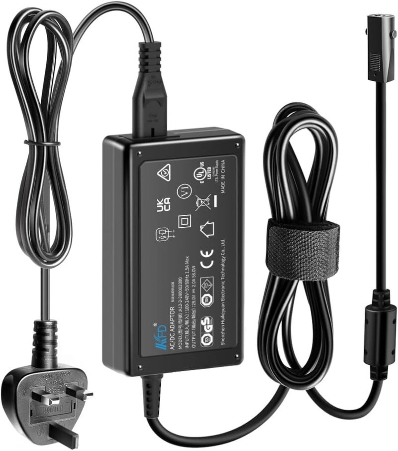 KFD Power Recliner Lift Chair 29V/24V 2A 1.5A Power Supply Adapter Transformer Charger for OKIN Lift Chair MC125 MC120 Lazy Boy Recliner Pride Mobility LIMOSS Motor Cheers Electric Sofa UK Plug Cable - Image 1