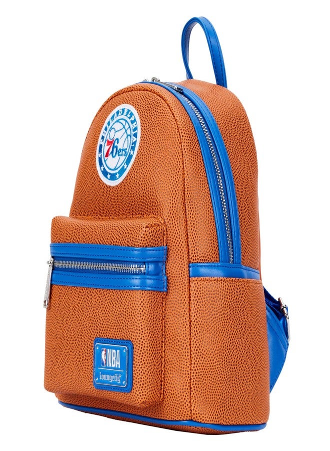 Loungefly NBA: Philidelphia 76ers Basketball Mini-Backpack - Image 3
