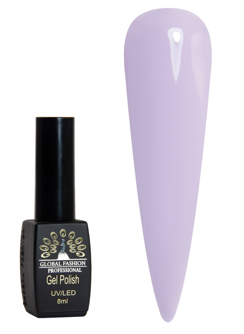 GLOBAL FASHION Black Elite Gel Polish | 132 Colors of Long-Lasting Elegance - 8ml | 218  - Image 1
