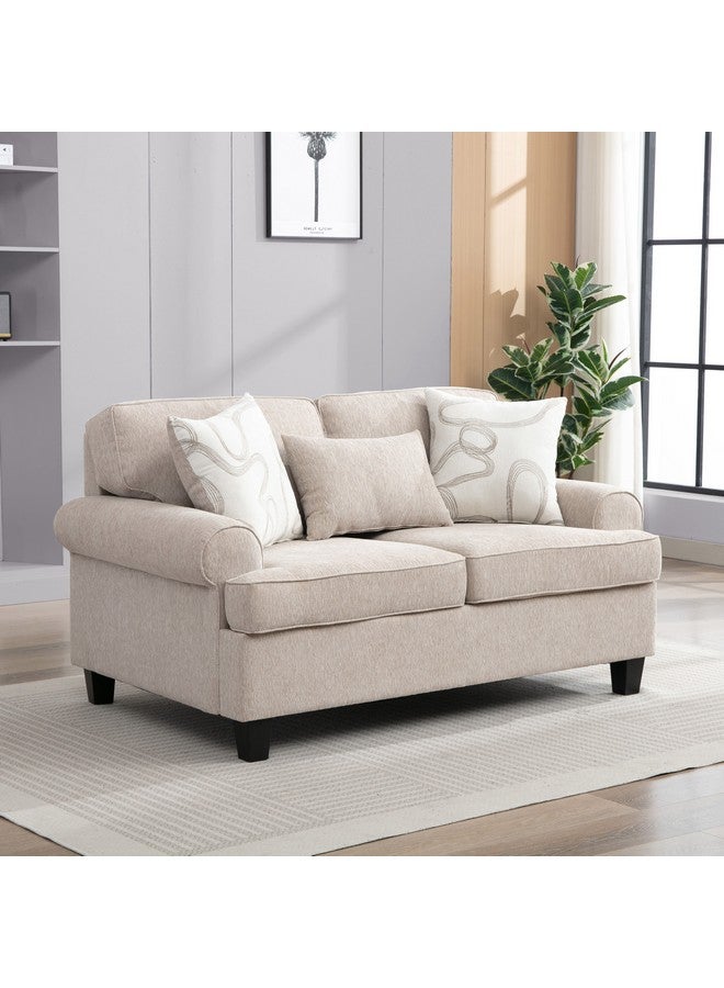 Home Box Manhattan Cambridge NXT 2-Seater Fabric Sofa with 3 Throw Cushions 100 x 90 x 168 cm - Image 1