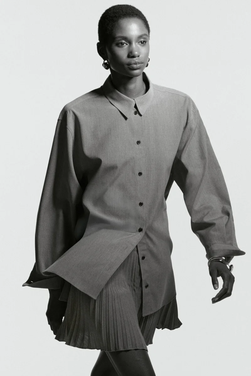 H&M Pleated mini skort