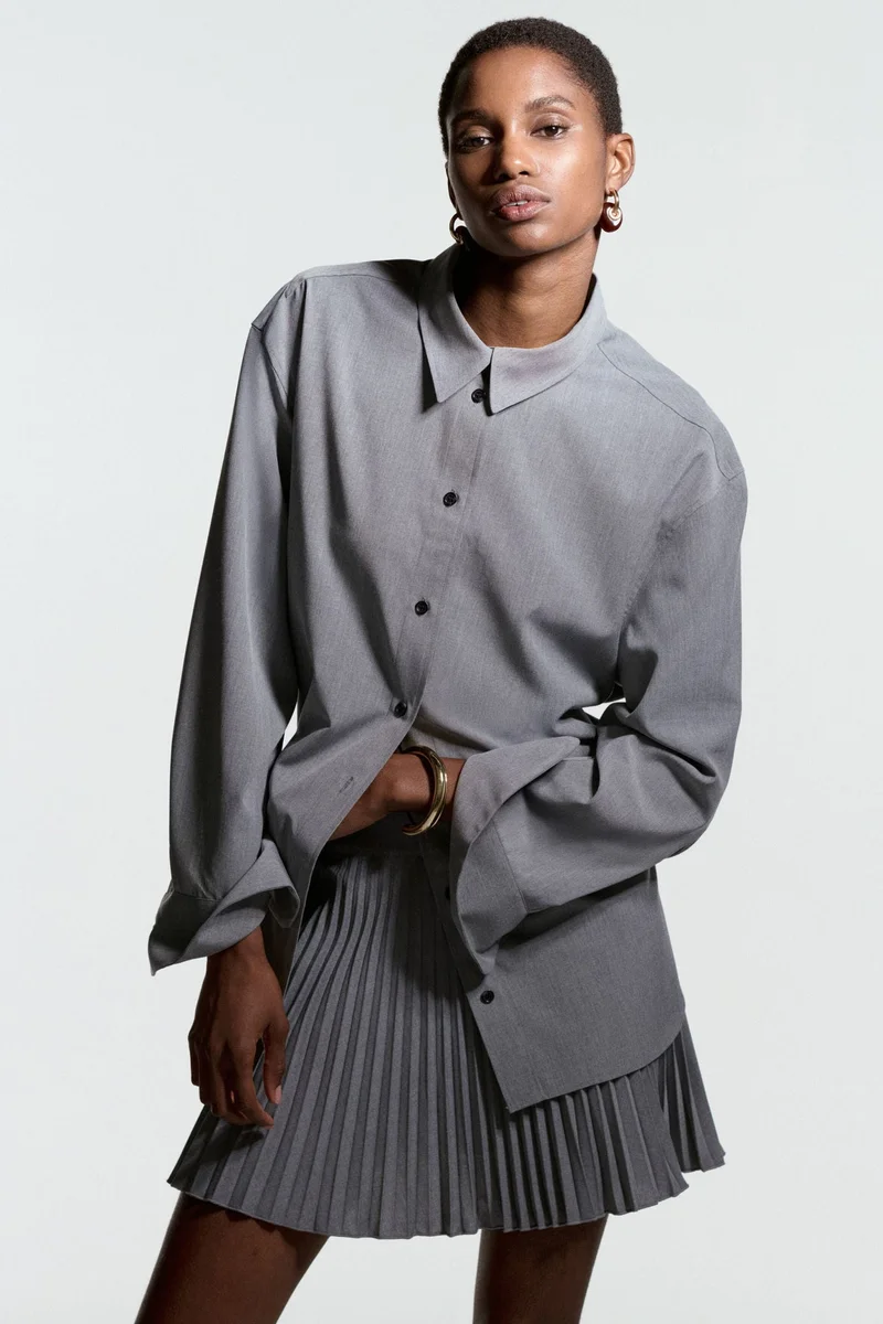 H&M Pleated mini skort