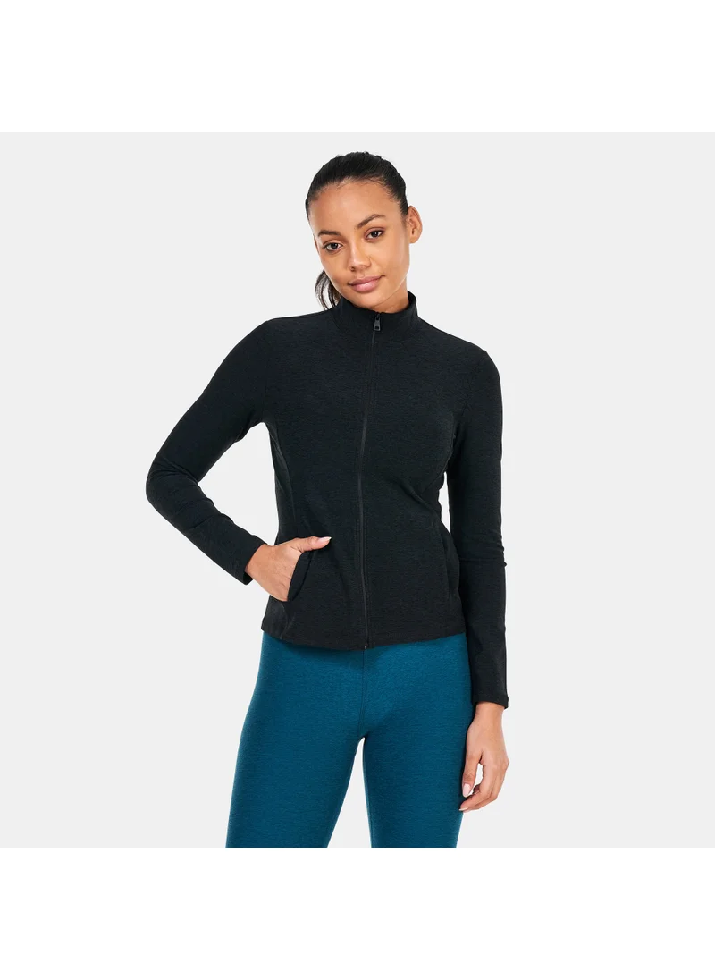 Beyond Yoga Women's Spacedye On The Go Mock Neck Jacket