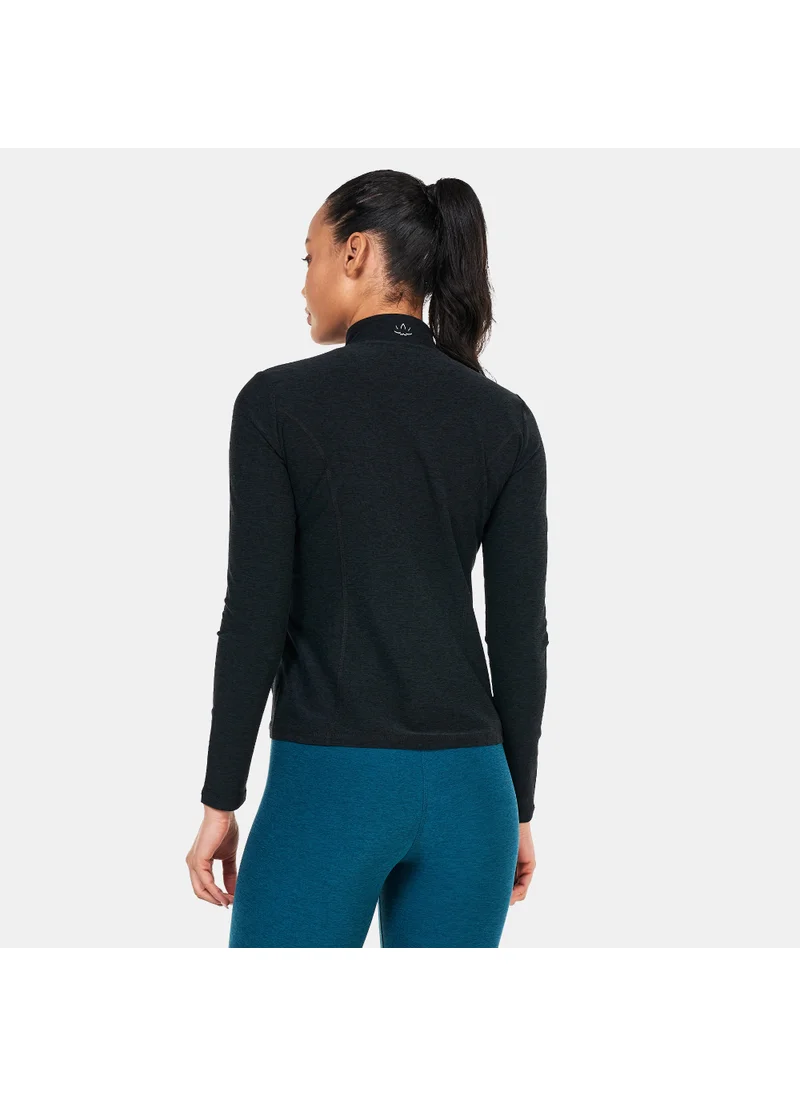 Beyond Yoga Women's Spacedye On The Go Mock Neck Jacket