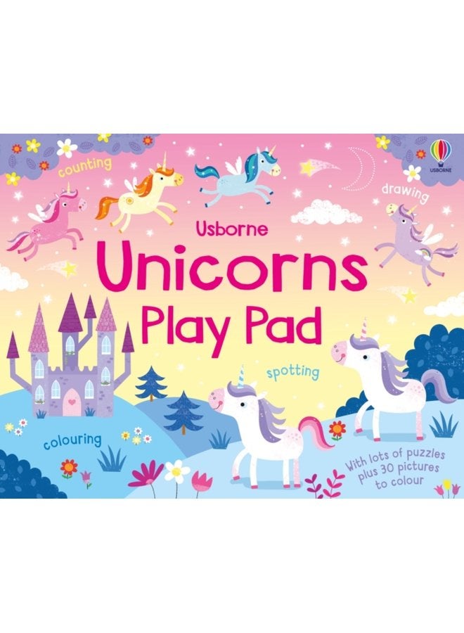 Unicorns Play Pad - Paperback