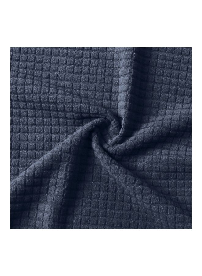 NIBEMINENT 3-Seater Sofa Slipcover Deep Blue 190centimeter - Image 5