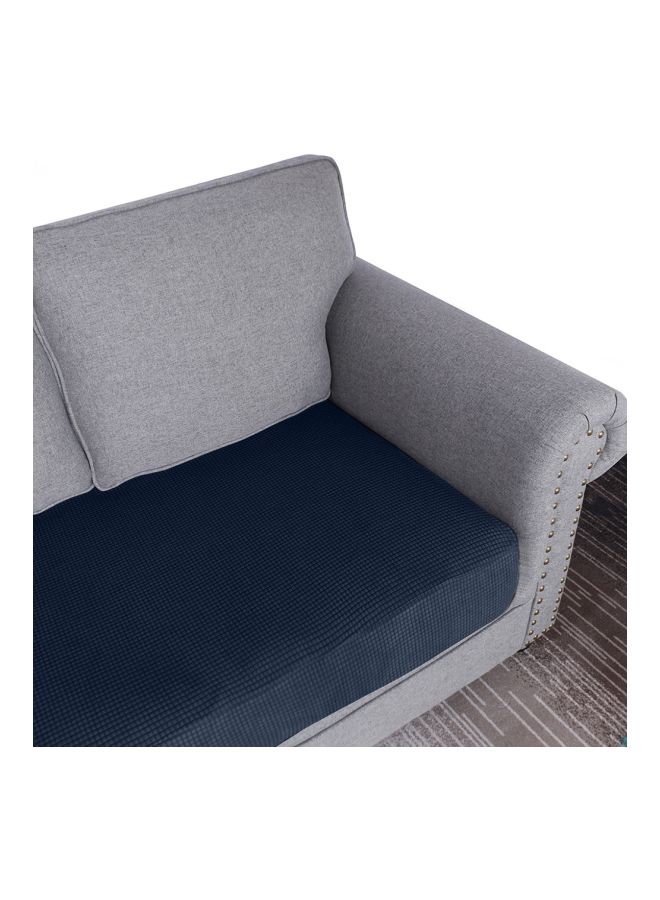 NIBEMINENT 3-Seater Sofa Slipcover Deep Blue 190centimeter - Image 4