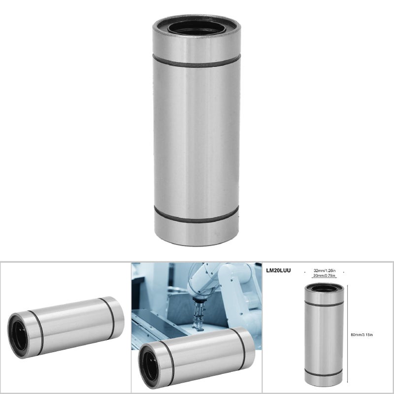 مخاطرة الحركة الخطية من الفولاذ عالية الدقة لأتمتة الصناعية LM25LUu LM20LUu LM16LUU(LM20LUU ) - Image 2