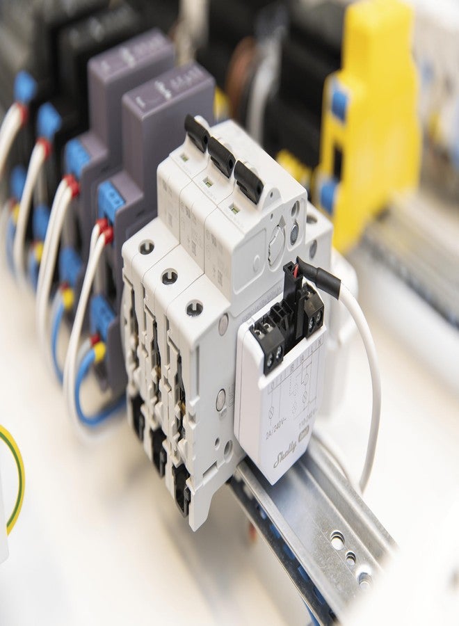 شيلي عداد الطاقة الذكي Shelly EM Gen3 + 50 أمبير، يعمل عبر شبكة WLAN، مزود بخاصية التلامس الخالي من الجهد، ومشبك التيار، وقياس الطاقة، وأتمتة المنزل، ويتوافق مع Alexa وGoogle Home، وتطبيق iOS وAndroid، ولا يتطلب جهاز تحكم مركزي. - Image 5