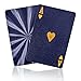Jeuristic Unique Starflare Waterproof Playing Cards Premium Pack of Cool Plastic Playing Cards Professional Deck Fancy Themed Cute Vintage Play Card Pool Bar Games Gifts Cartas de Poker Shiny Black - Image 2