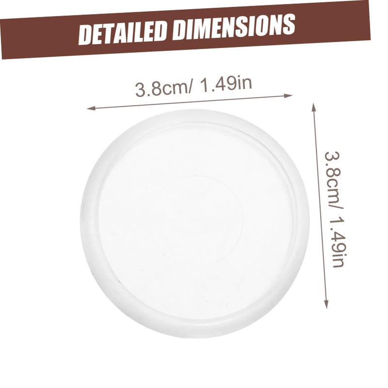 White 44 Pcs Discbound Expansion Discs Round Loose Leaf Binder Rings 2 8x2 8cm For Planners Notebooks Office School Use - Image 3