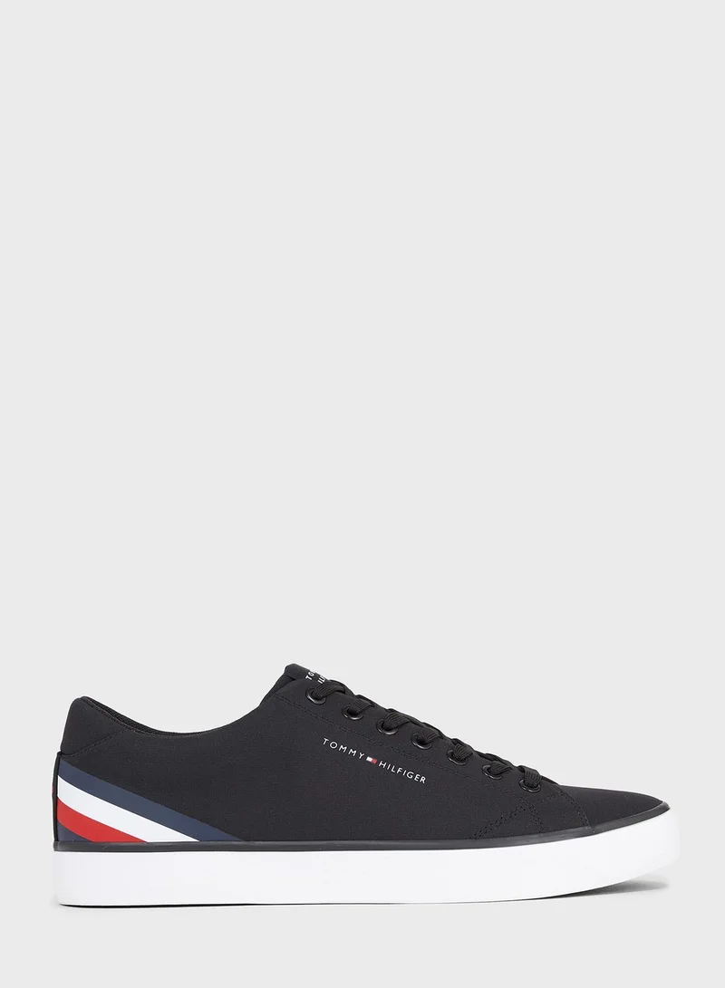 TOMMY HILFIGER Stripes Print Low Top Sneakers
