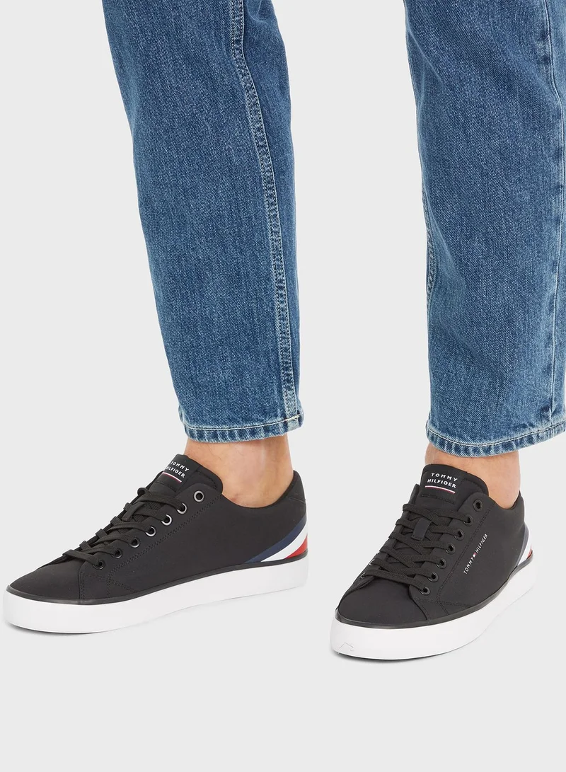 TOMMY HILFIGER Stripes Print Low Top Sneakers