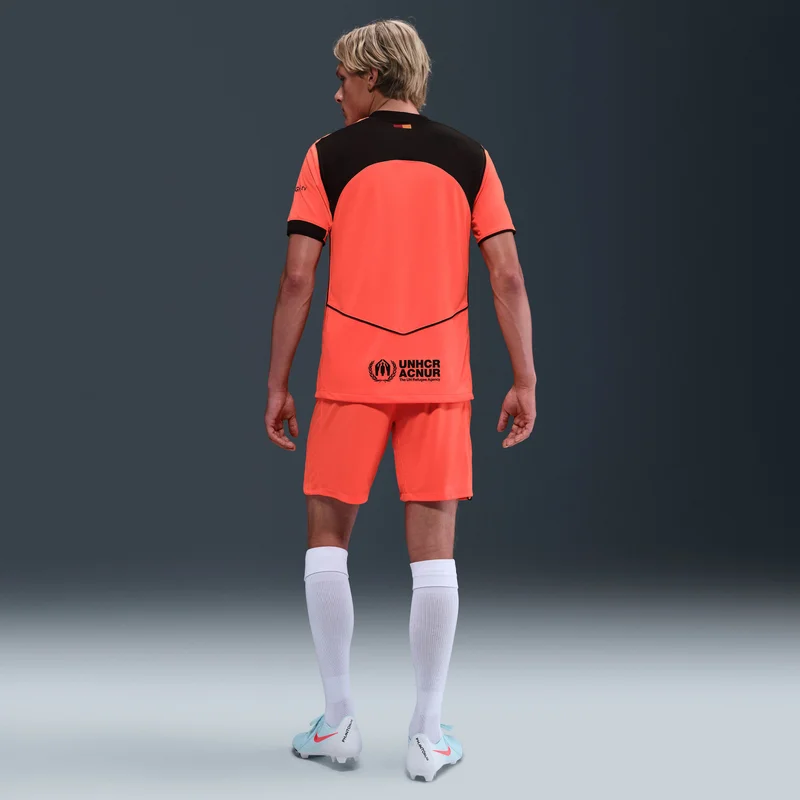 Nike Orange Men's FC Barcelona 25/26 3rd Replica Football Shorts for Men | Best Price UAE