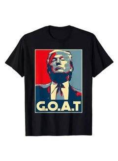 New Trump Print Short Sleeved Shirt