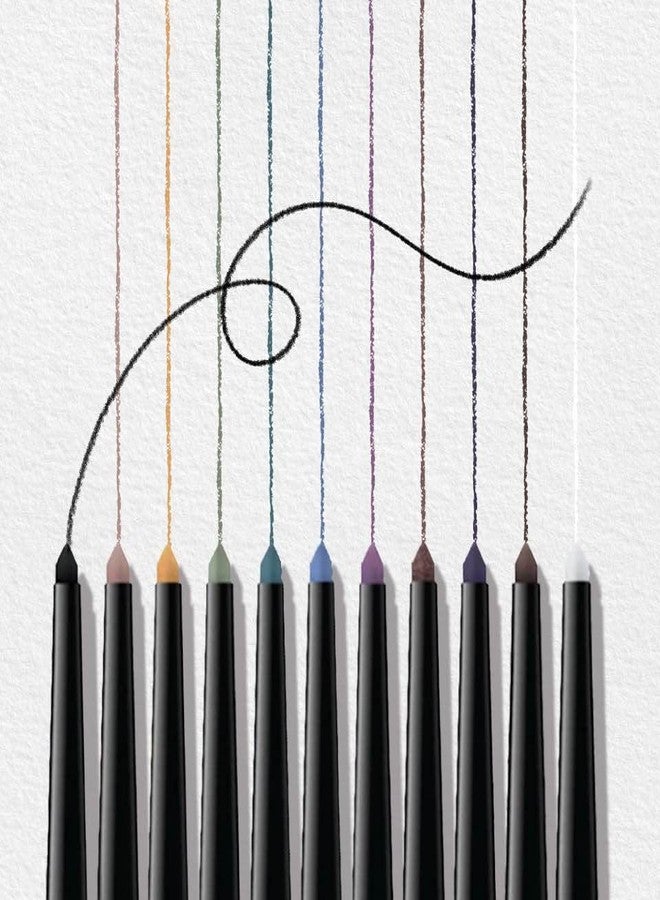 Sistar Ultimate Define Gel Eyeliner Pen Long Lasting Smudge Free Smooth Application Waterproof Liner (Bright Bronze) - Image 2