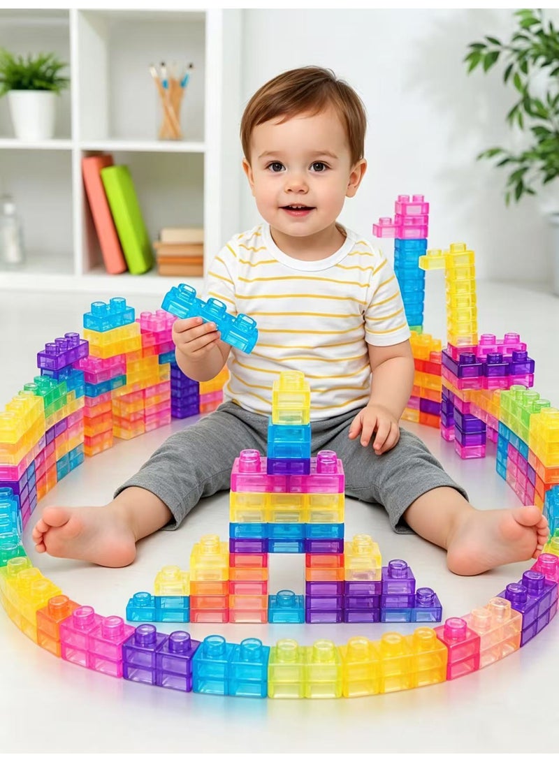 Prime Choice Gummy Bloc Soft Sensory Building Blocks - 40PCS Flexible TPR Construction Toy, Multiple Colors & Shapes, Safe for Toddlers 3+, STEM Learning & Fidget Toy for Kids - Image 4