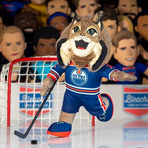 Bleacher Creatures Edmonton Oilers Hunter 10 NHL Plush Figure A Mascot for Play or Display - Image 5