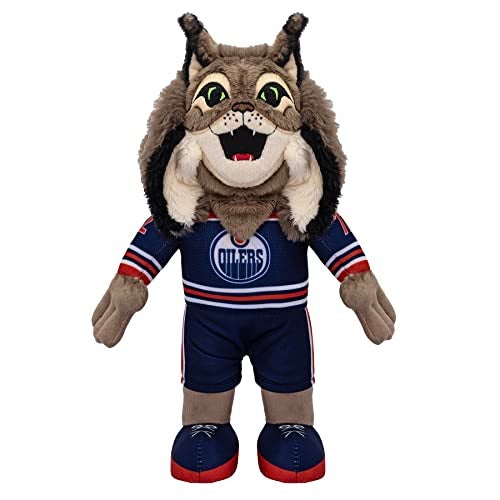 Bleacher Creatures Edmonton Oilers Hunter 10 NHL Plush Figure A Mascot for Play or Display - Image 1