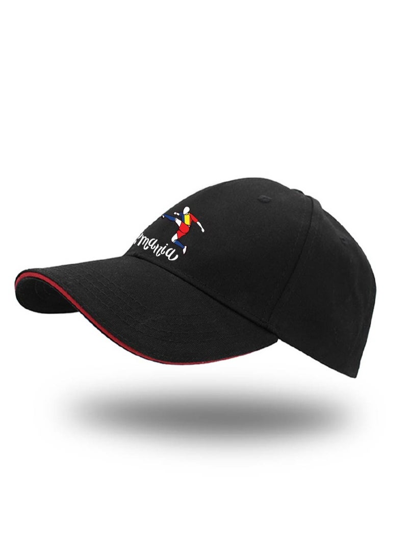 PRINTSHOP4ME Romania Unisex Adult Football Cap for Both Men and Women With Metal Adjustable Buckle Closure - Perfect for Football Fans, Match Days, Outdoor Activities, and Everyday Wear - Image 4