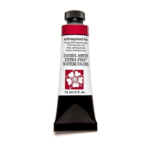 Daniel Smith Extra Fine Watercolor Paint, 15ml Tube, Anthraquinoid Red, 284600005, 0.5 Fl Oz (Pack of 1) - Image 1