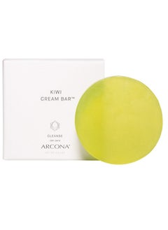 Arcona ARCONA Kiwi Cream Bar - Cleanses & Hydrates Skin with Kiwi, Aloe Extracts & Coconut. Soothes, Restores & Replenishes with Vanilla Fruit Oil - Soap Free - Vegan & Cruelty Free. Made in the USA. 4 oz.  - Image 2