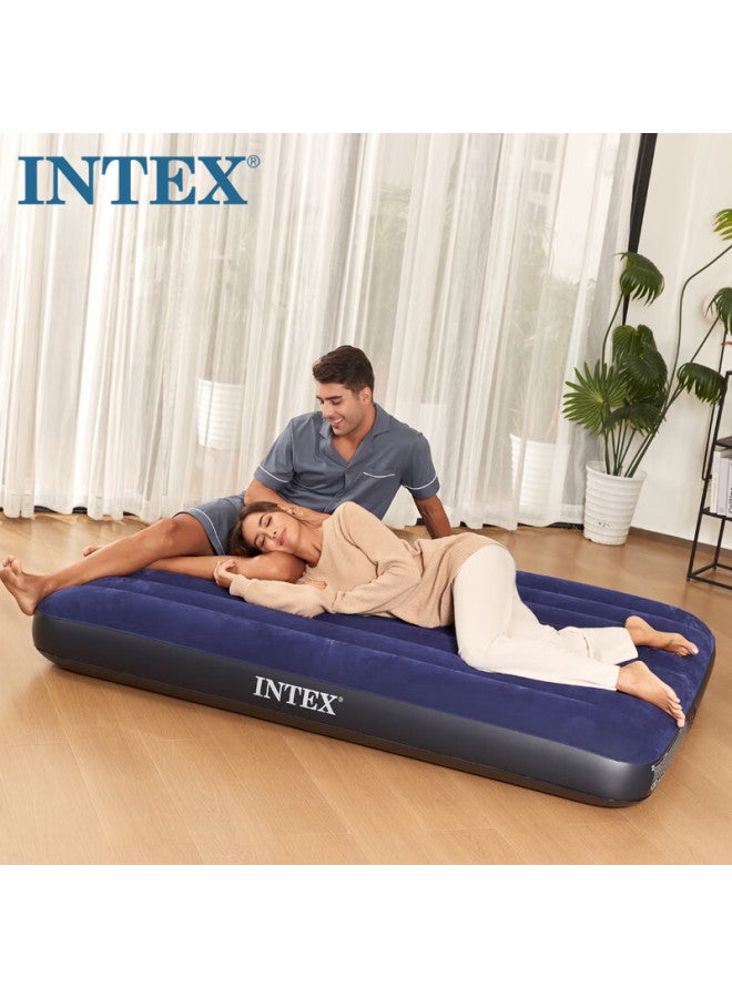 Intex64758 Double Inflatable Bed, Air Mattress, Outdoor Car Camping Tent, Moisture-proof Mat, Home Floor Sleeping Pad, Folding Bed - Image 2