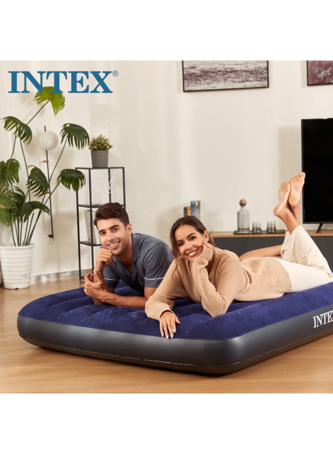 Intex64758 Double Inflatable Bed, Air Mattress, Outdoor Car Camping Tent, Moisture-proof Mat, Home Floor Sleeping Pad, Folding Bed - Image 4