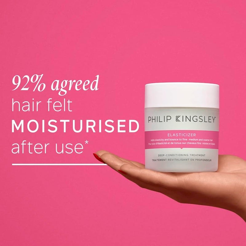 PHILIP KINGSLEY | Elasticizer | Deep Conditioner | Repair Hair Mask Treatment for All Hair Types | Pre-Shampoo Deep Conditioning Mask | Hydrates, Adds Shine and Reduces Breakage and Frizz | 5.07oz - Image 4