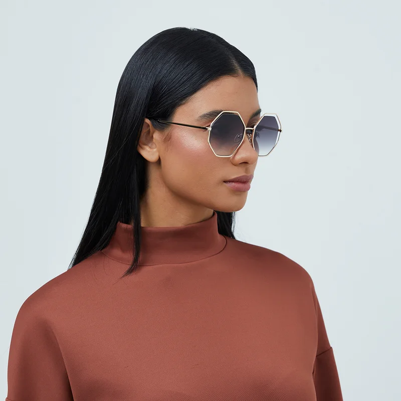 Blackout Women's BlackOut INESSA - Geometric - Full Rim - Sunglasses
