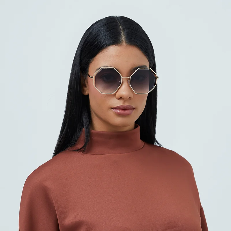 Blackout Women's BlackOut INESSA - Geometric - Full Rim - Sunglasses
