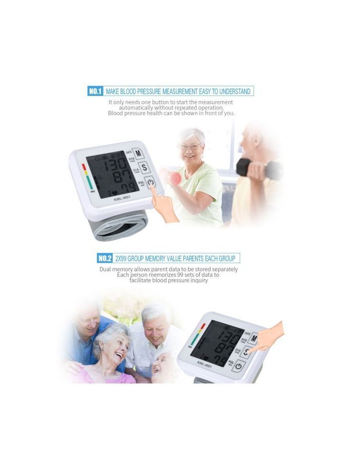 NIBEMINENT Digital Blood Pressure Monitor Meter - Image 3