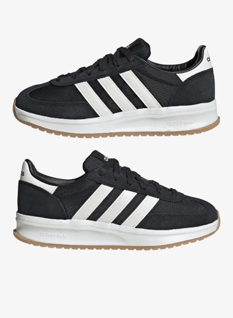 adidas أحذية رياضية نسائية سوداء موديل رن  إس . دبليو
