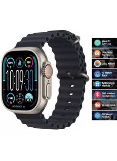 NEW 9 Ultra 2 MAX AMOLED Smartwatch - Wireless Charging for Men and Women