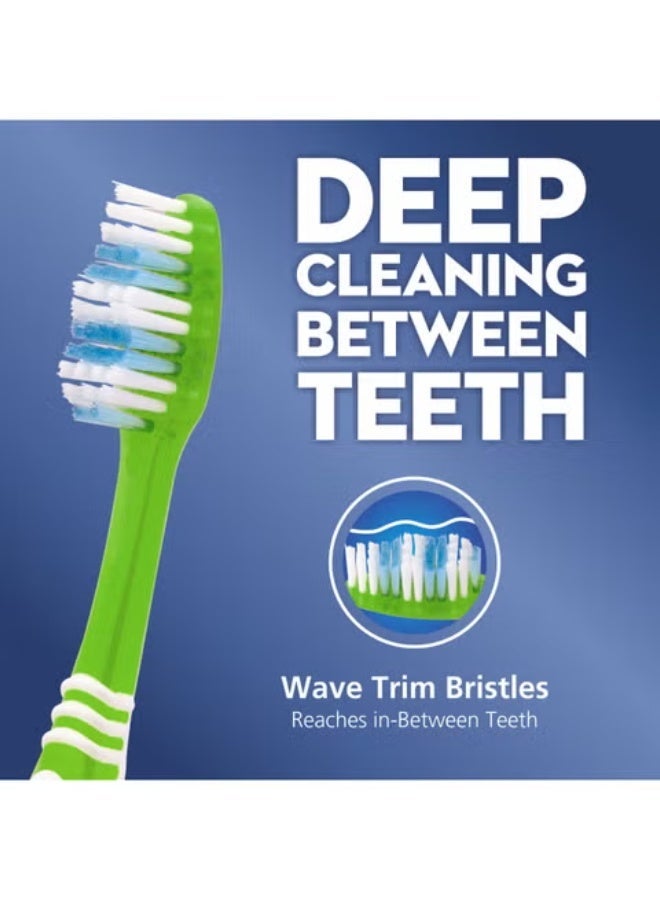 Oral-B Oral B123 Fresh Toothbrush - 40 Medium Multicolour - Image 1